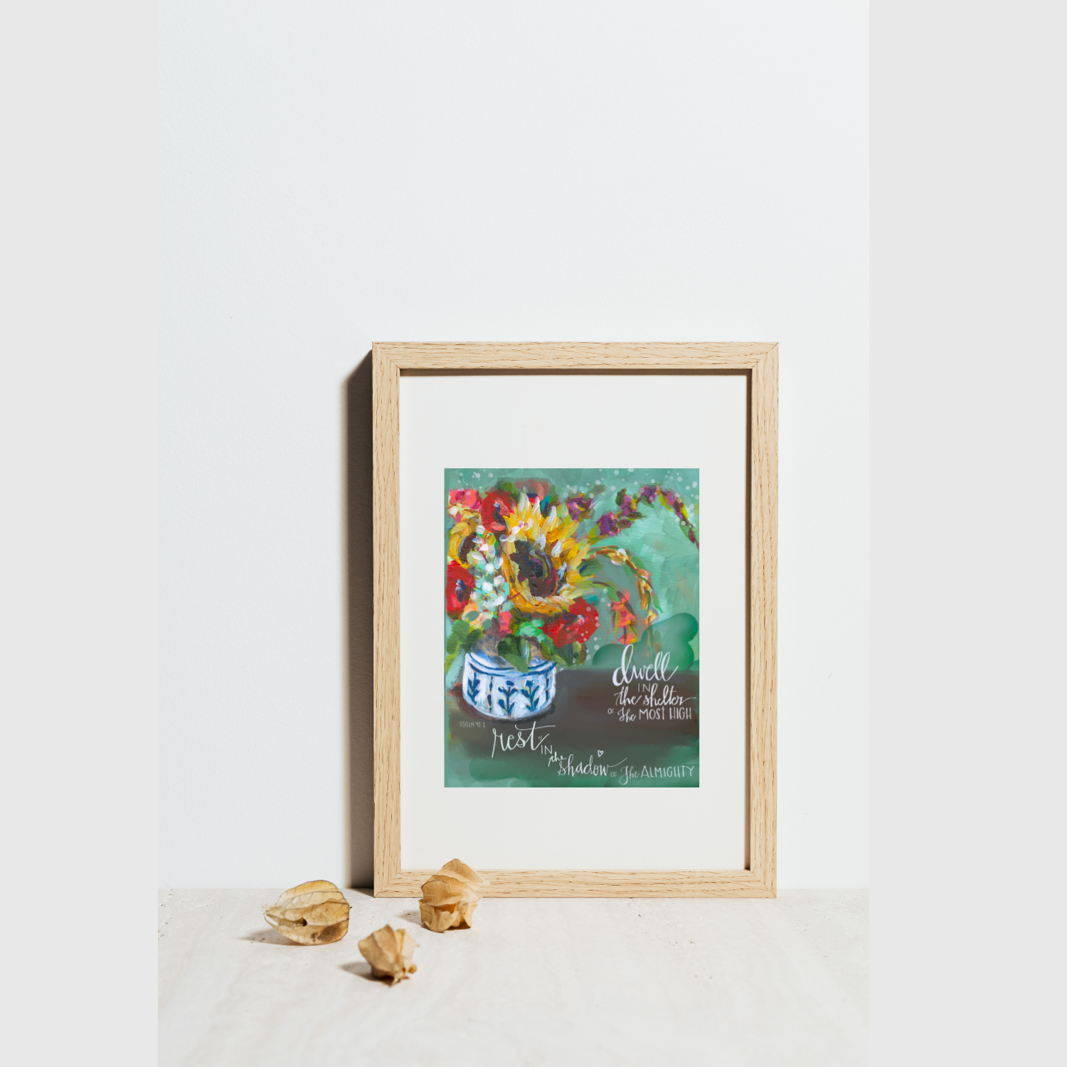 Dwell in the Shelter Vase